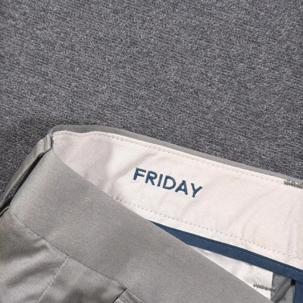 Bonobos Friday Chino Pants Men 31x30 Gray Slim Fit Stretch Cotton Work Casual